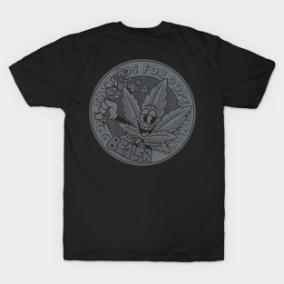 Dope tats for dope humans monochromatic T-Shirt